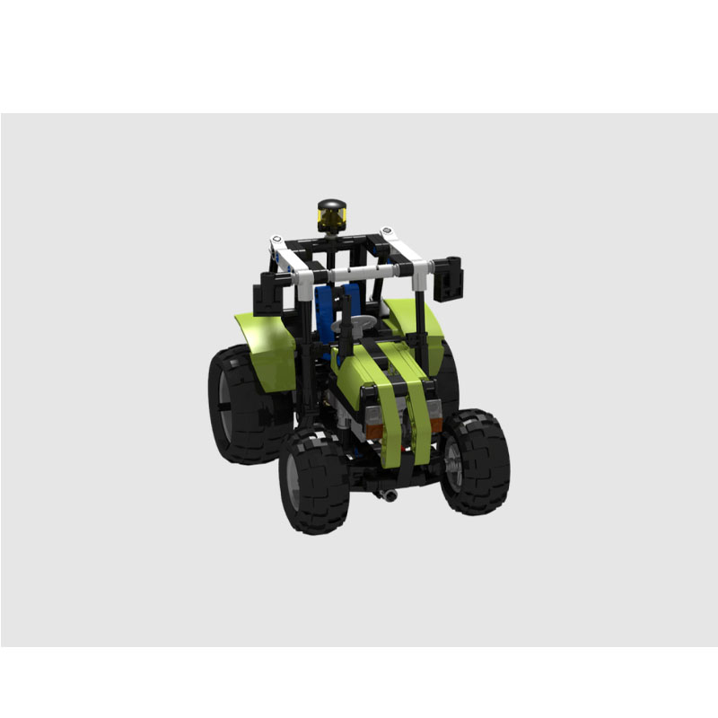 Urban Farming Is - MOC-46194 Urban Farm Agricultural Tractor Bausteinmodell,
