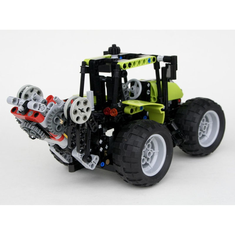 Urban Farming Is - MOC-4933 Urban Farm Landwirtschaftlicher Traktor Baustein-Modell