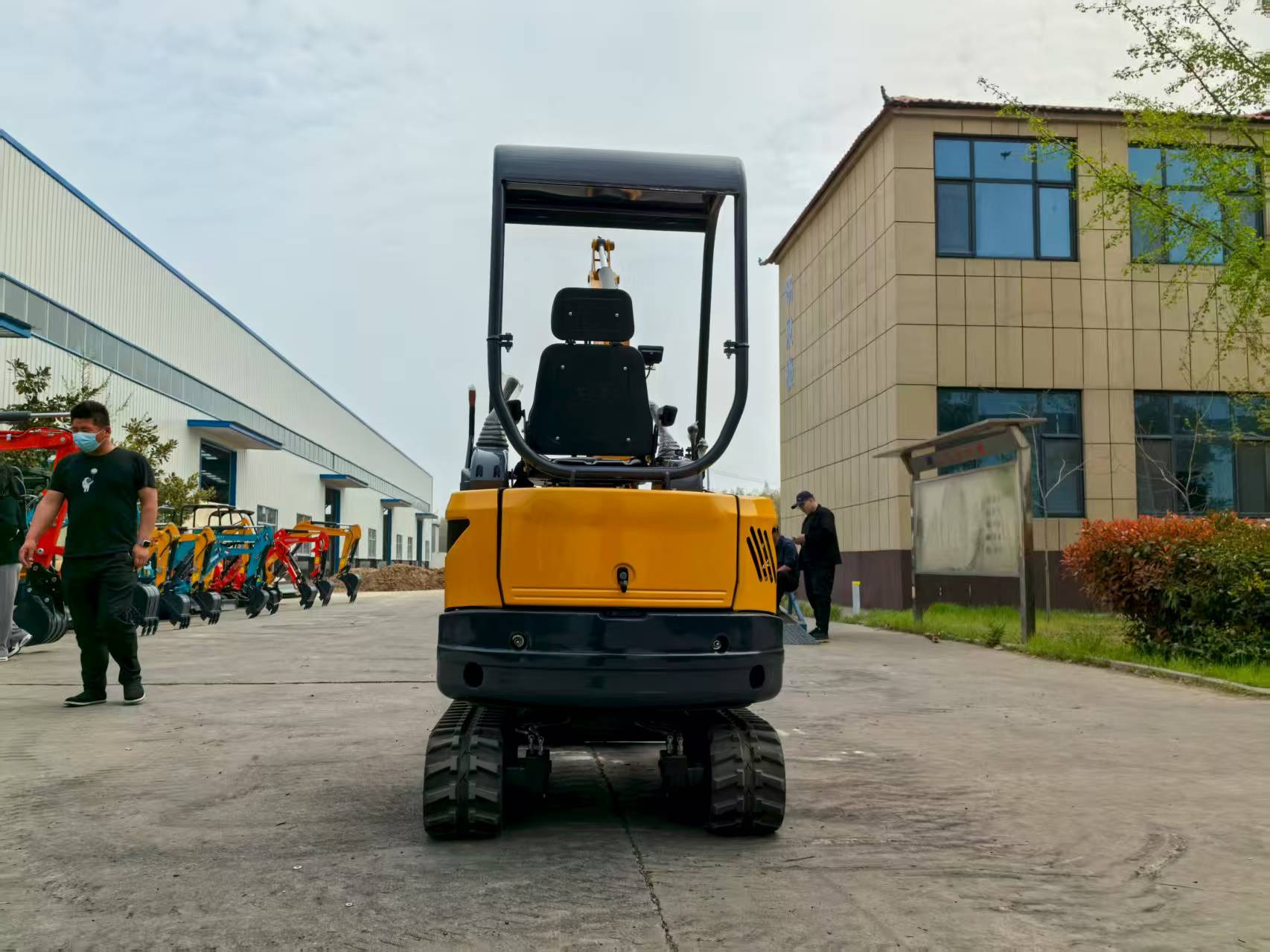 2T rückloser kleiner Bagger, E – Urban Farming Is Bewertung und Preis